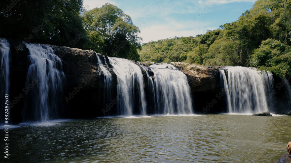 waterfall brazil