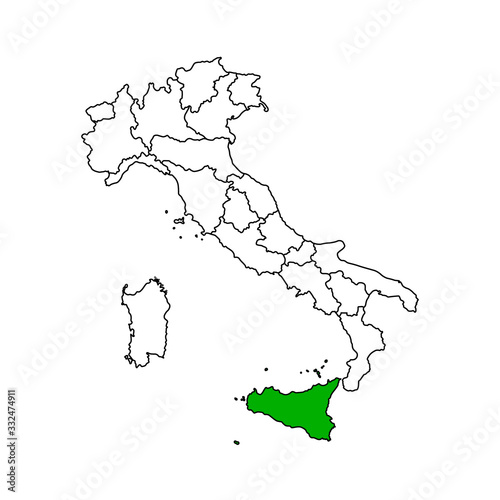 Map - Italy, Secely
