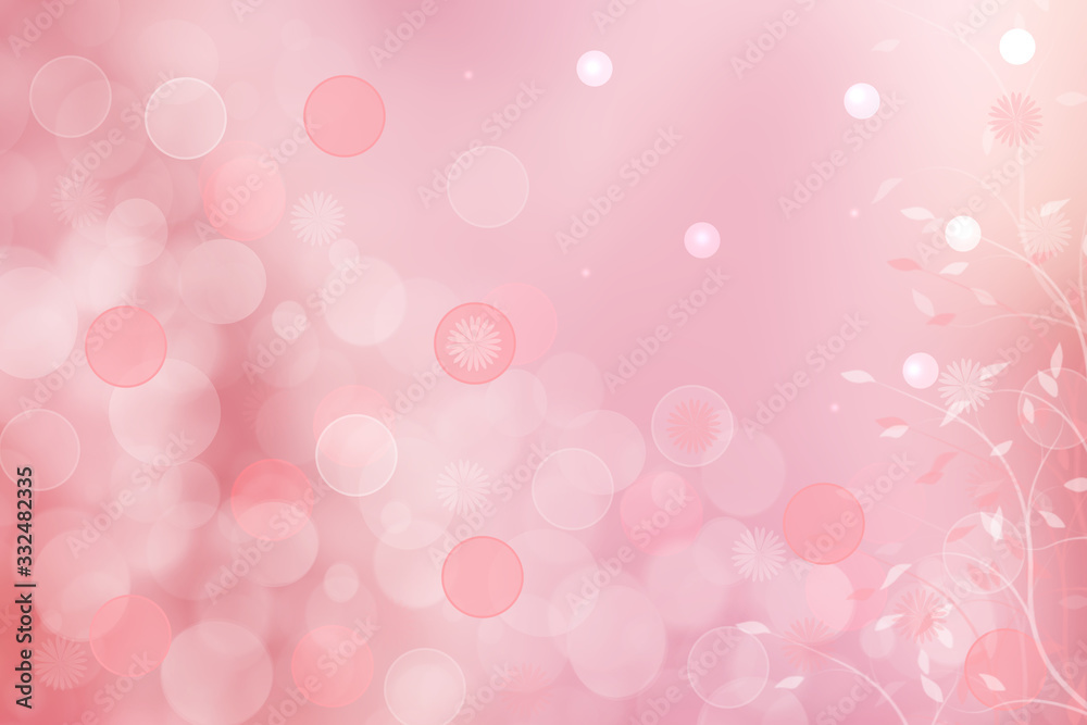 Greeting card template. Abstract festive Mother‘s Day greeting card with pink and white flowers and hearts. Template for mothers day, valentine, wedding or other holidays. Beautiful texture. Greeting card template. Abstract festive Mother‘s Day greeting card with pink and white flowers and hearts. Template for mothers day, valentine, wedding or other holidays. Beautiful texture.