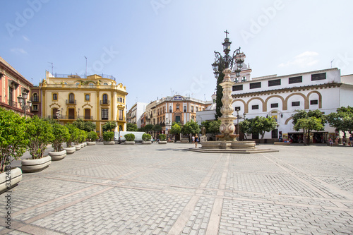 Plaza del Triunfo, Seville, Spain