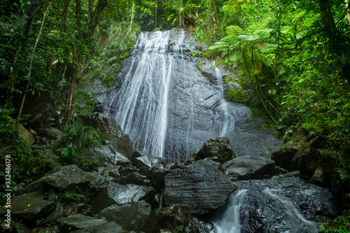 Quadro em tela La Coca Falls, El Yunque, Puerto Rico
