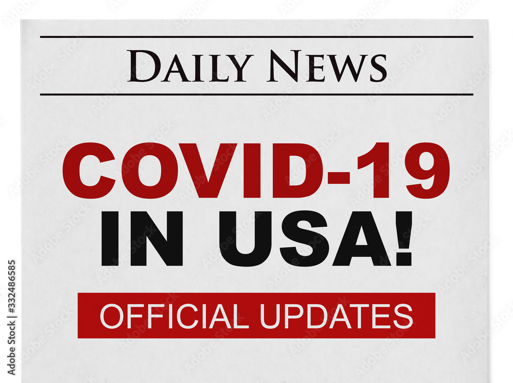 Covid-19 in USA headline Covid-19 in USA headline