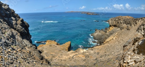 Cliff over the water of Djeu, 