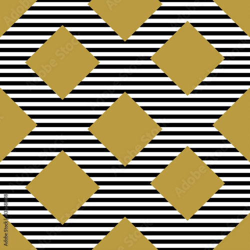 seamless abstract vintage geometric vector pattern.