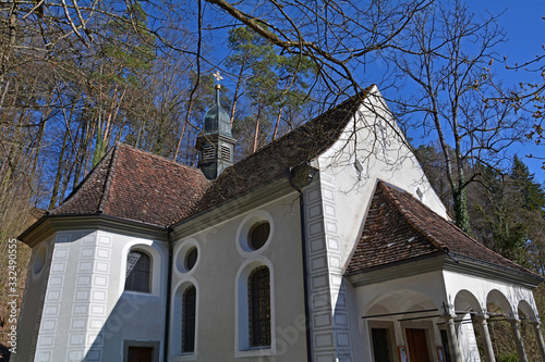 Obraz na płótnie Wallfahrtskapelle Jonental, Aargau