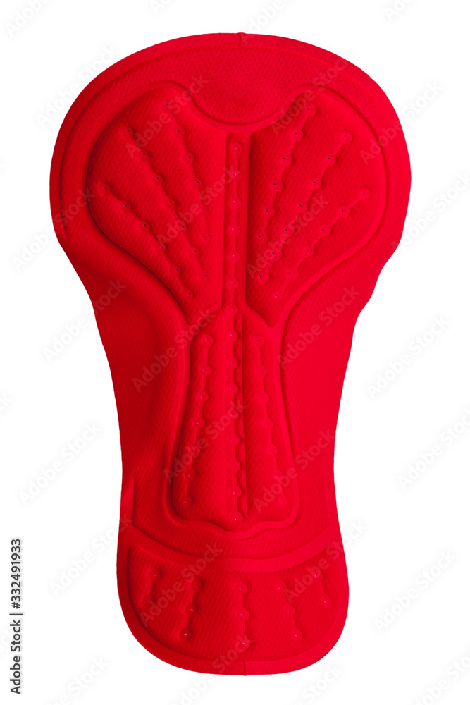 Parts of a cycling shorts. Comfortable cycling. Foam