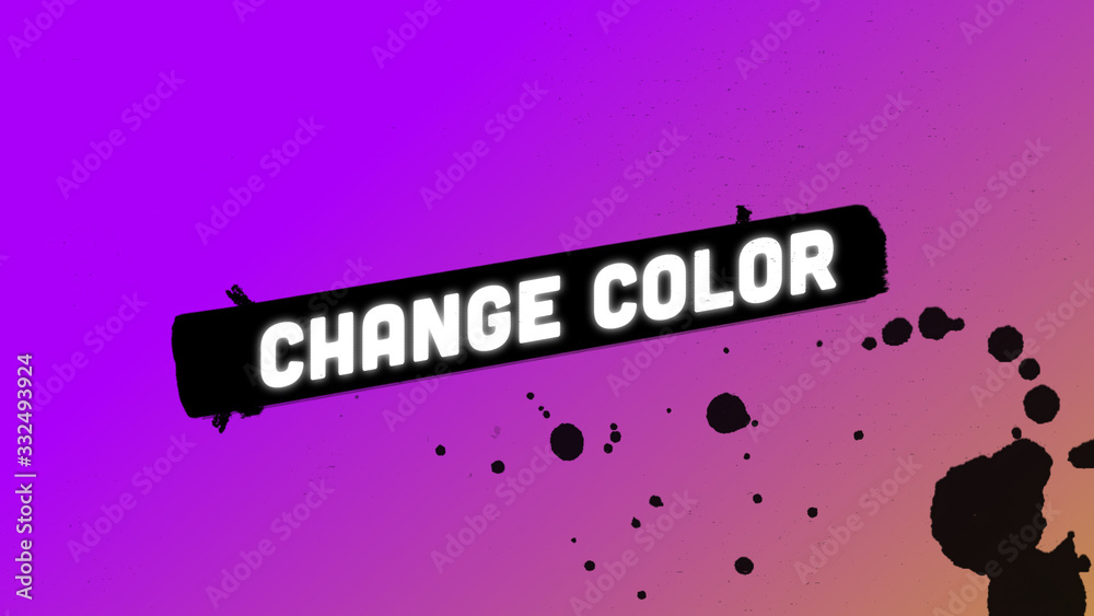 Paint Title Sequence Stock Template | Adobe Stock