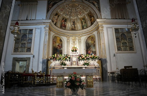 Sorrento - Altare della Basilica di Sant'Antonino photo