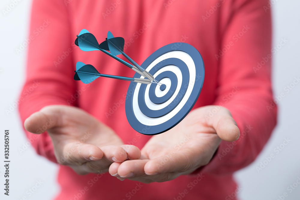 dart target arrow hitting on bullseye which is the ultimate goal that everyone wants. dart target arrow hitting on bullseye which is the ultimate goal that everyone wants.