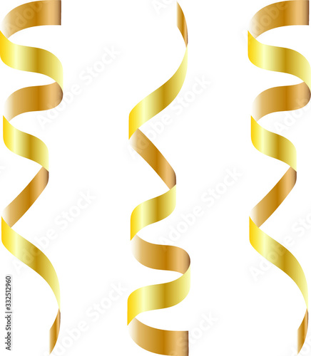Serpentine on a white background. Vector