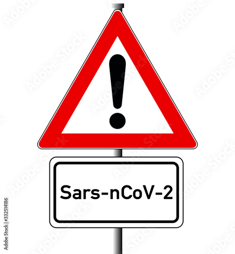 Coronavirus Warnung