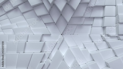 White sliced surface. Abstract background