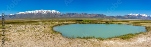 A hot spring in Ruby Mountains, NV © Amanjot