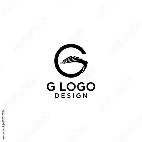 Boat Initials G Letter logo Design Vector 