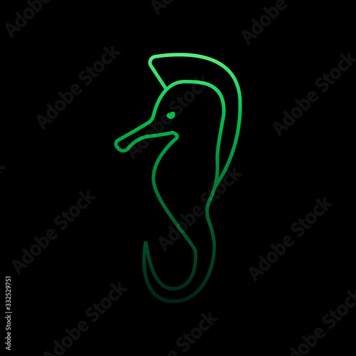 Carrot horse nolan icon. Simple thin line, outline vector of marine live icons for ui and ux, website or mobile application