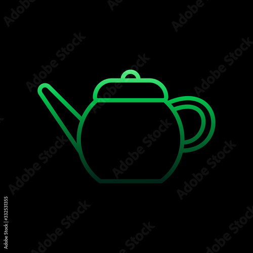 Kettle outline nolan icon. Simple thin line, outline vector of restaurant icons for ui and ux, website or mobile application