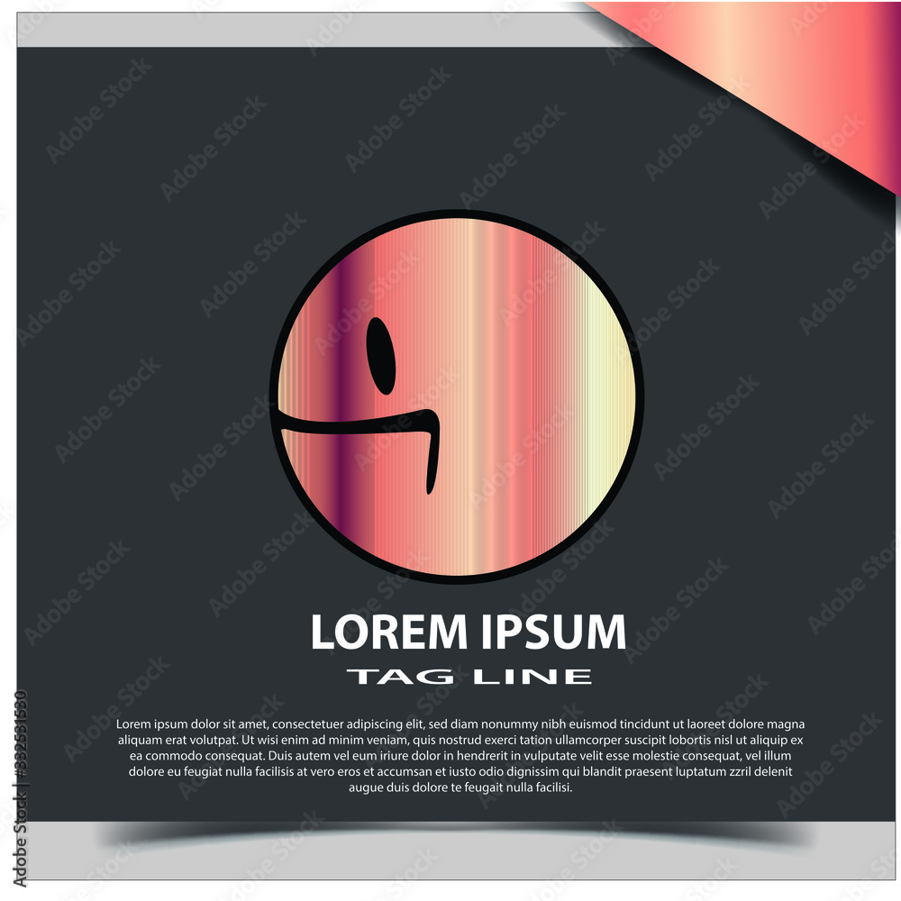Abstract, modern letter decorative font with gradient and solid. Decorative monogram alphabet Abstract, modern letter decorative font with gradient and solid. Decorative monogram alphabet