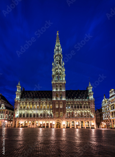 The Grand Place in the early morning