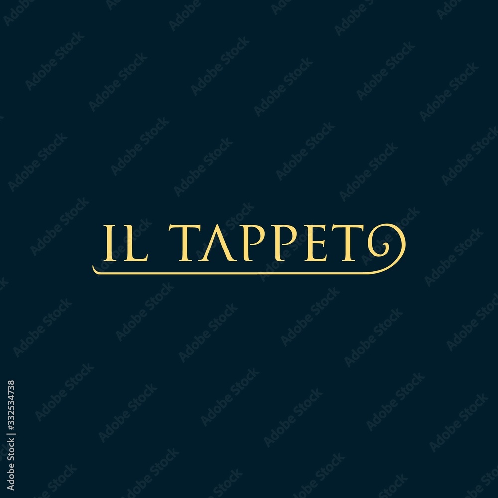 il tappeto logo design inspiration . il tappeto mean carpet . luxury il tappeto logo template . italian carpet logo design il tappeto logo design inspiration . il tappeto mean carpet . luxury il tappeto logo template . italian carpet logo design
