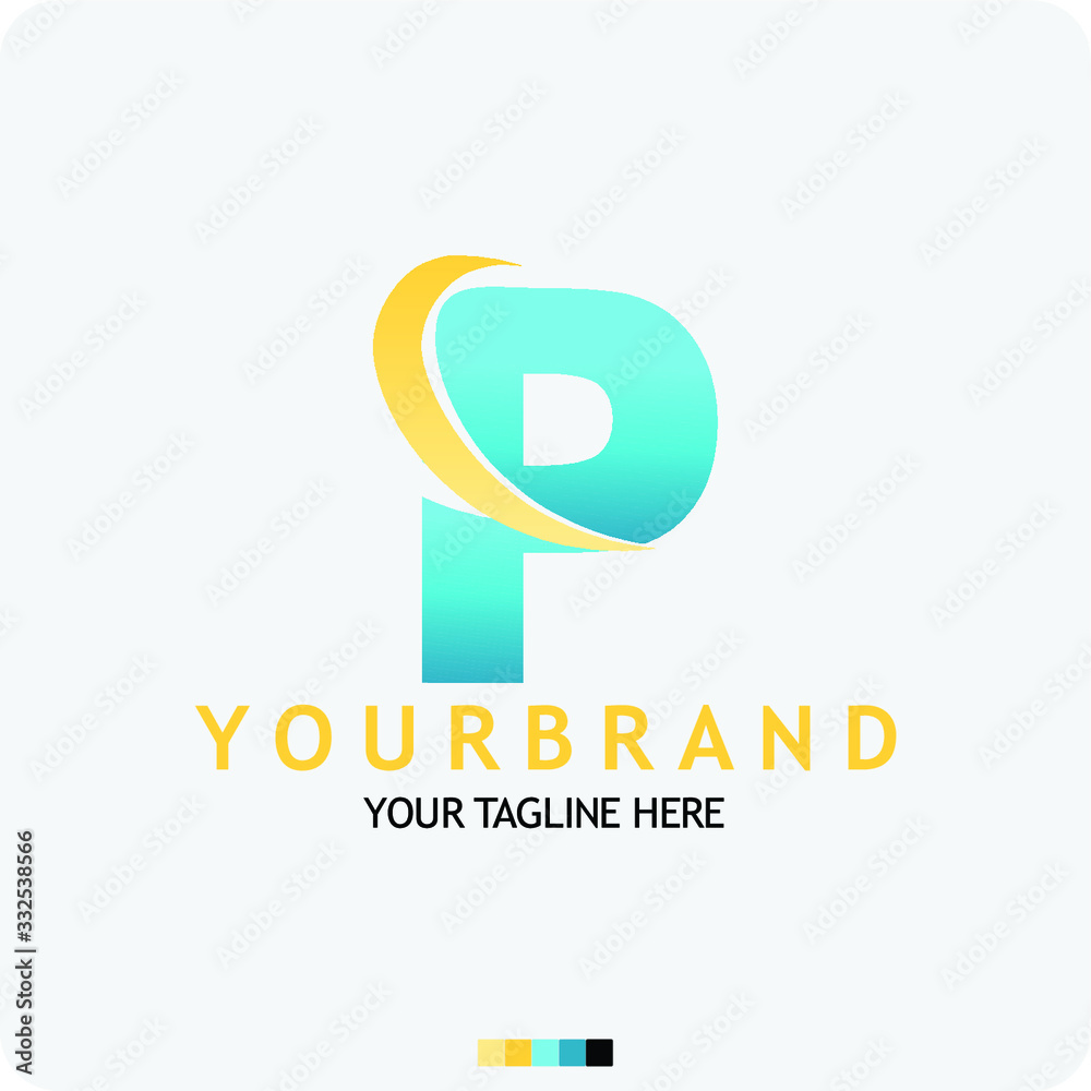 Abstract, modern letter decorative font with gradient and solid. Decorative monogram alphabet Abstract, modern letter decorative font with gradient and solid. Decorative monogram alphabet