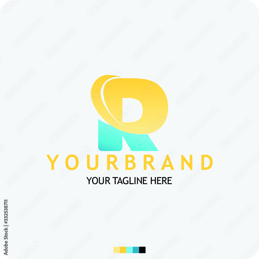 Abstract, modern letter decorative font with gradient and solid. Decorative monogram alphabet Abstract, modern letter decorative font with gradient and solid. Decorative monogram alphabet