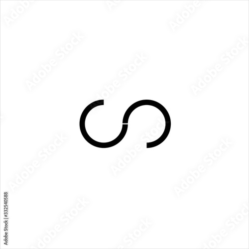 letter s logo designs Vector Image ,letter s circle logo icon 