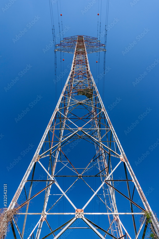 High voltage post or High voltage tower in Hungary