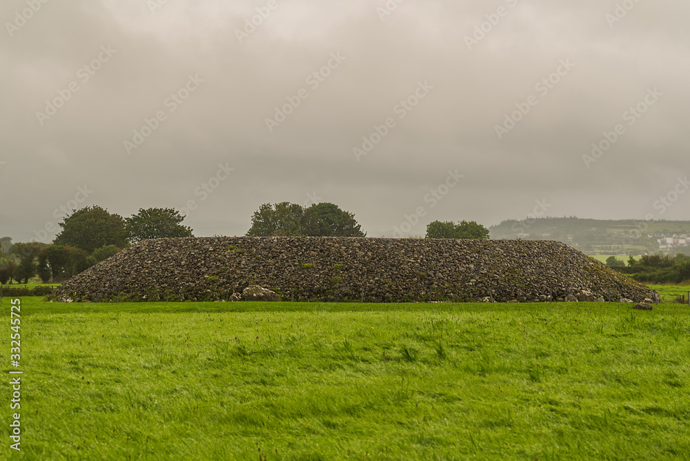 Carrowmore megalithic site in ireland