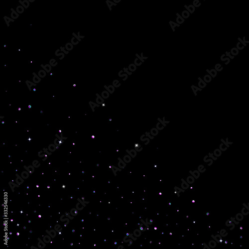 Purple glitter star confetti little spark violet © Сашка Шаргаева