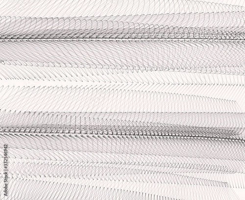 Wallpaper Mural Hand drawn vintage geometric abstract futuristic pattern Torontodigital.ca