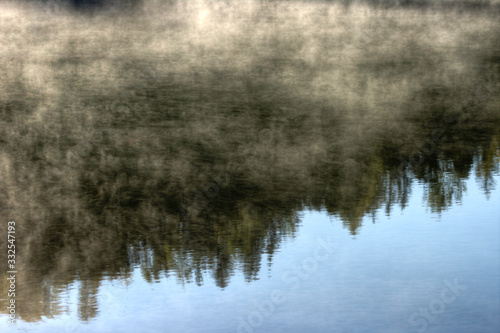 fog over lake © Markus Kauppinen
