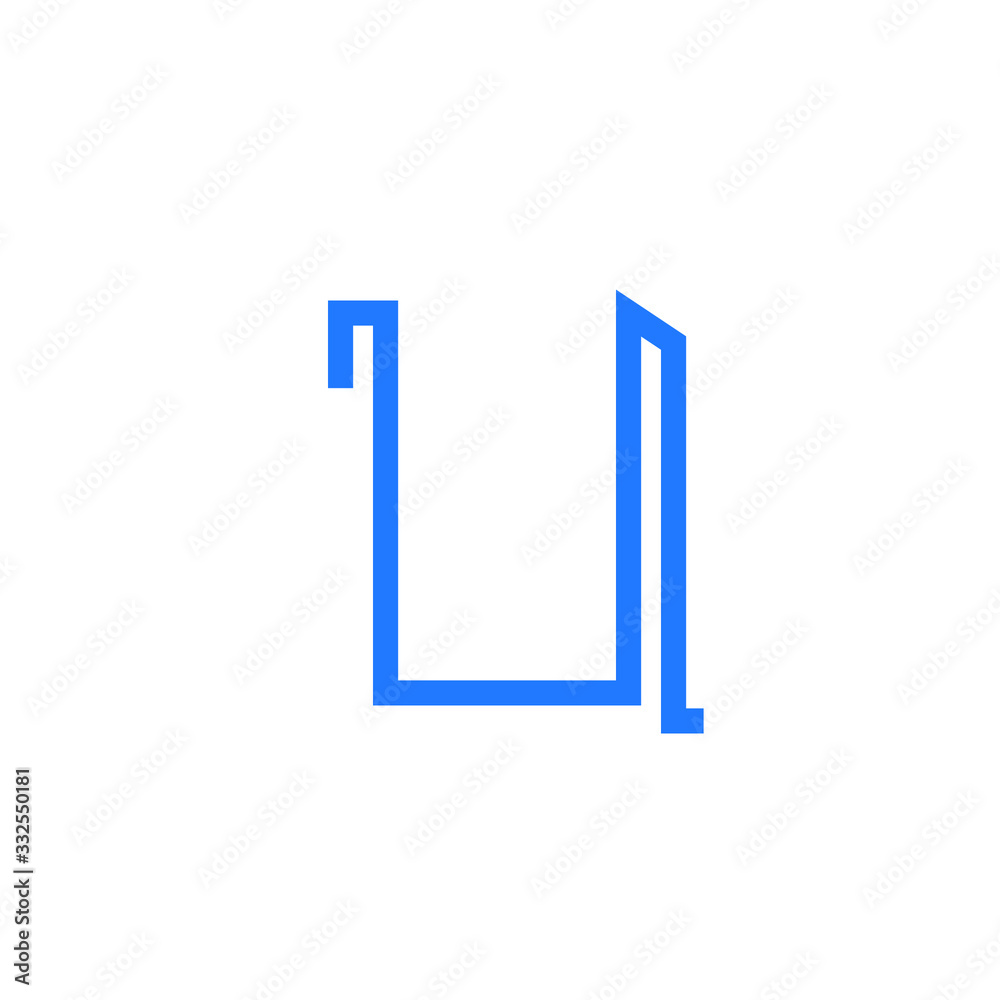 Abstract, modern letter decorative font with gradient and solid. Decorative monogram alphabet Abstract, modern letter decorative font with gradient and solid. Decorative monogram alphabet