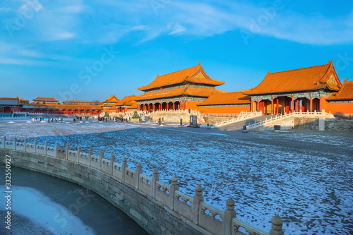 Taihemen (Gate of Supreme Harmony) at the Forbidden City in Beijing, China
