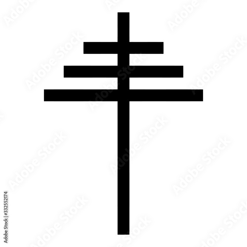 Photography Papal Cross Clipart