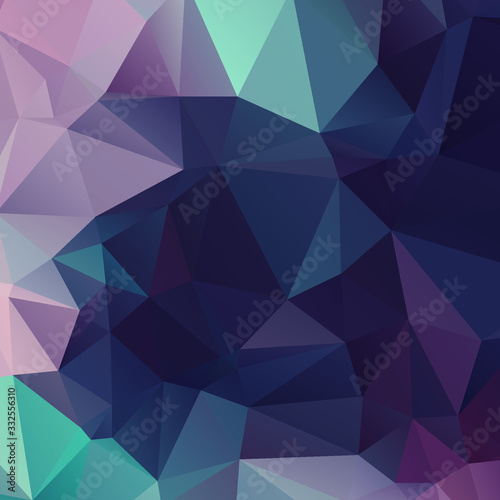 Abstract Color Polygon Background Design, Abstract Geometric Origami Style With Gradient