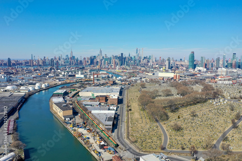 New York City Skyline from Queens photo