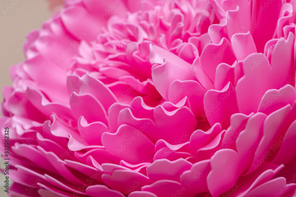 pink petals of an artificial flower pink petals of an artificial flower