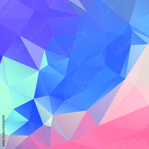 Abstract Color Polygon Background Design  Abstract Geometric Origami Style With Gradient