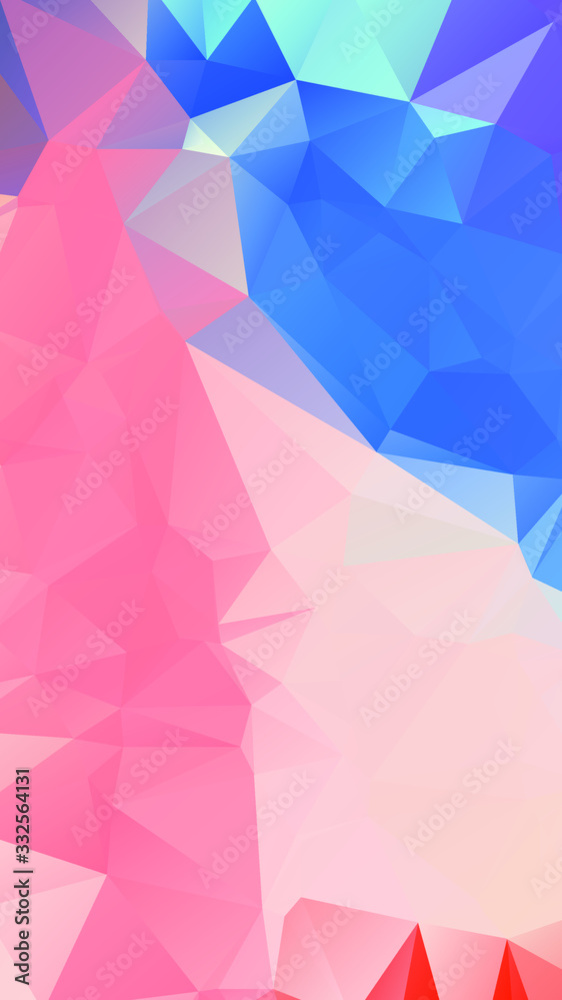 Fototapeta premium Abstract Color Polygon Background Design, Abstract Geometric Origami Style With Gradient