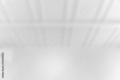 Abstract Blur white room for background photo