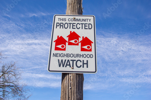 Neighbourhood watch sign