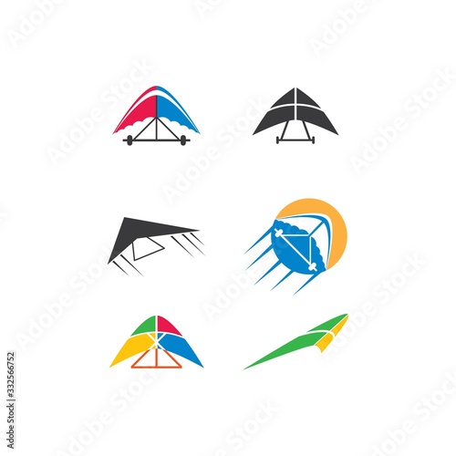 Hang gliding logo