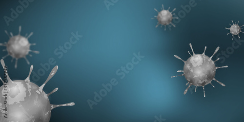 Coronavirus or Corona virus concept. covid-19
