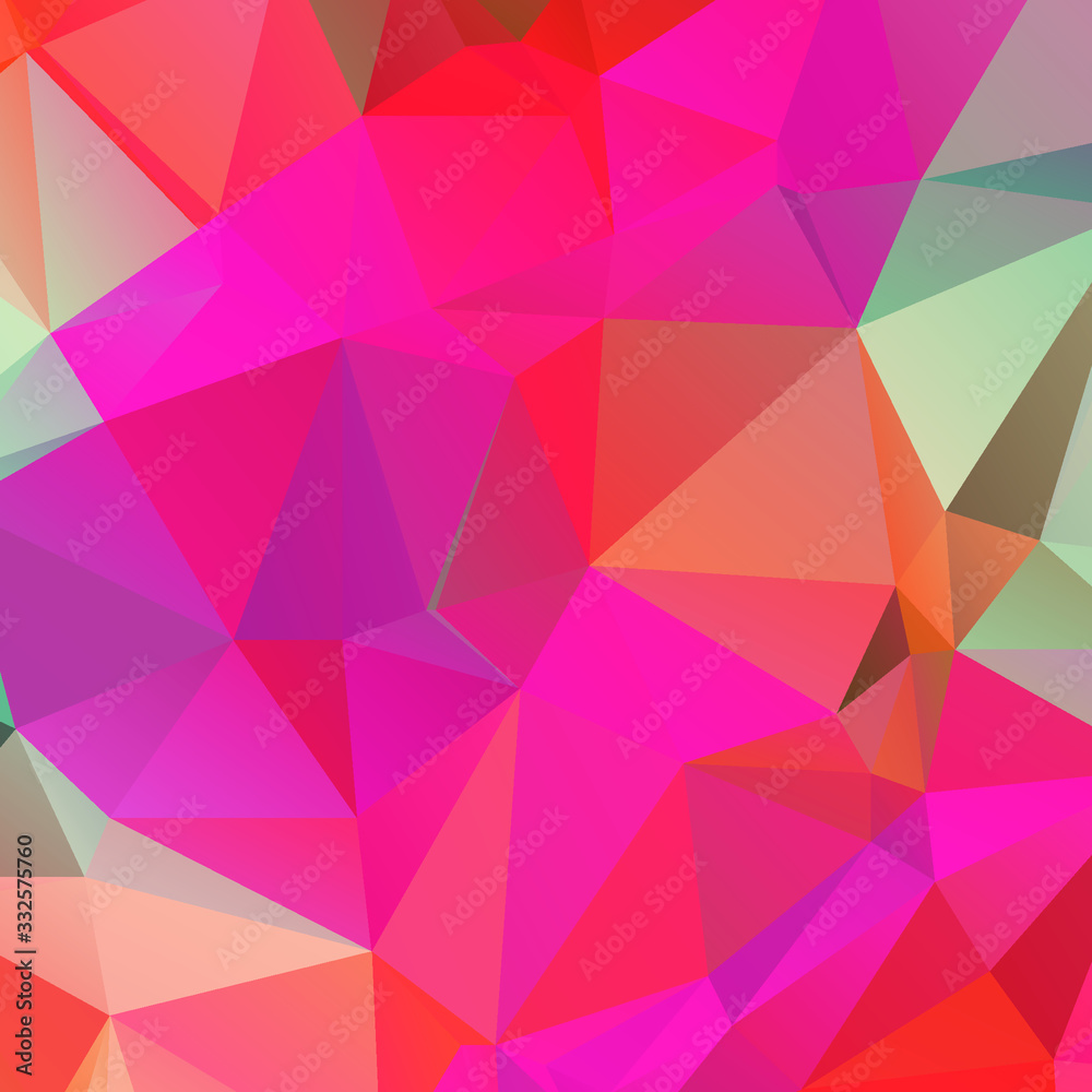 Abstract Color Polygon Background Design, Abstract Geometric Origami Style With Gradient