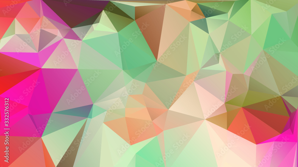 Fototapeta premium Abstract Color Polygon Background Design, Abstract Geometric Origami Style With Gradient