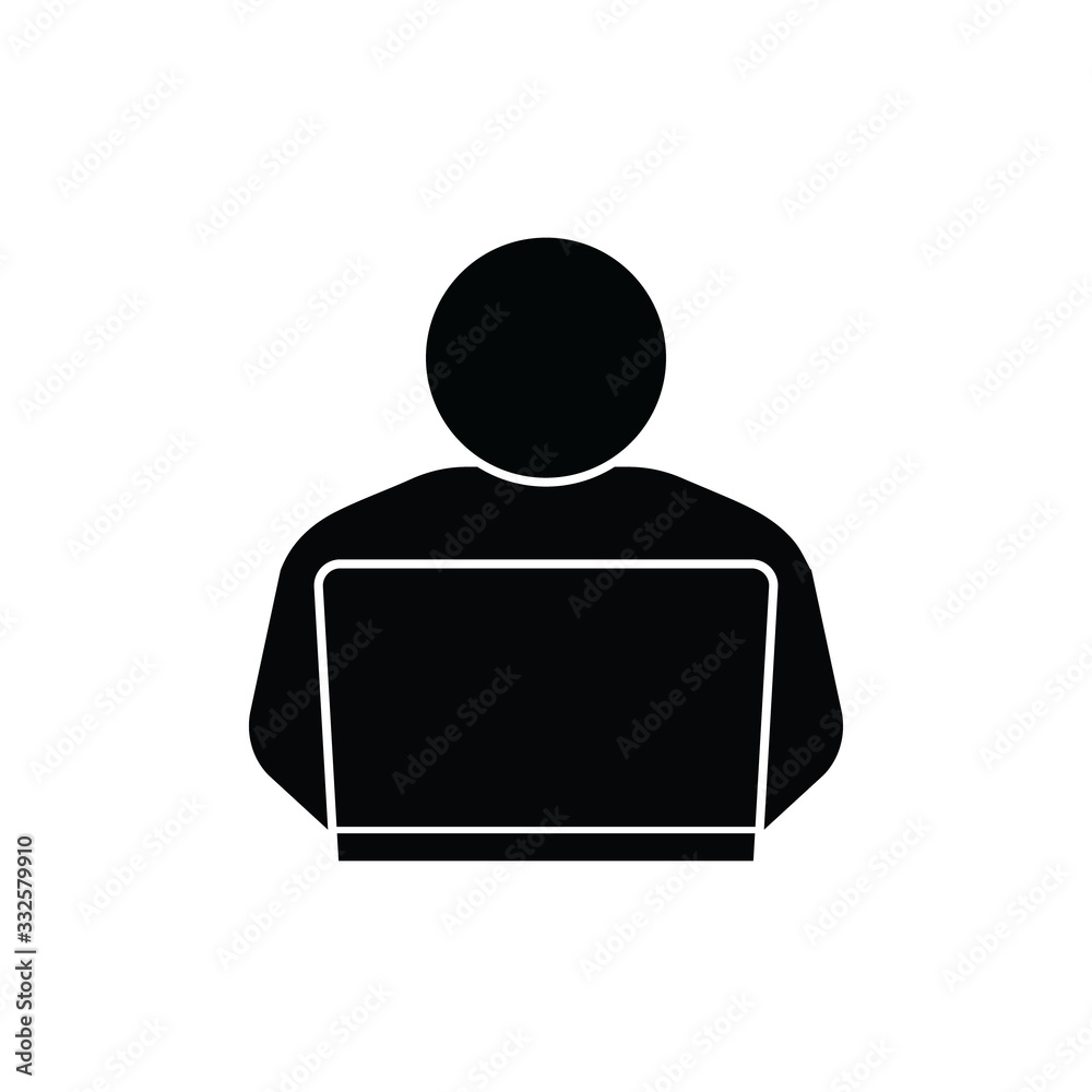 Man working on laptop Man working on laptop