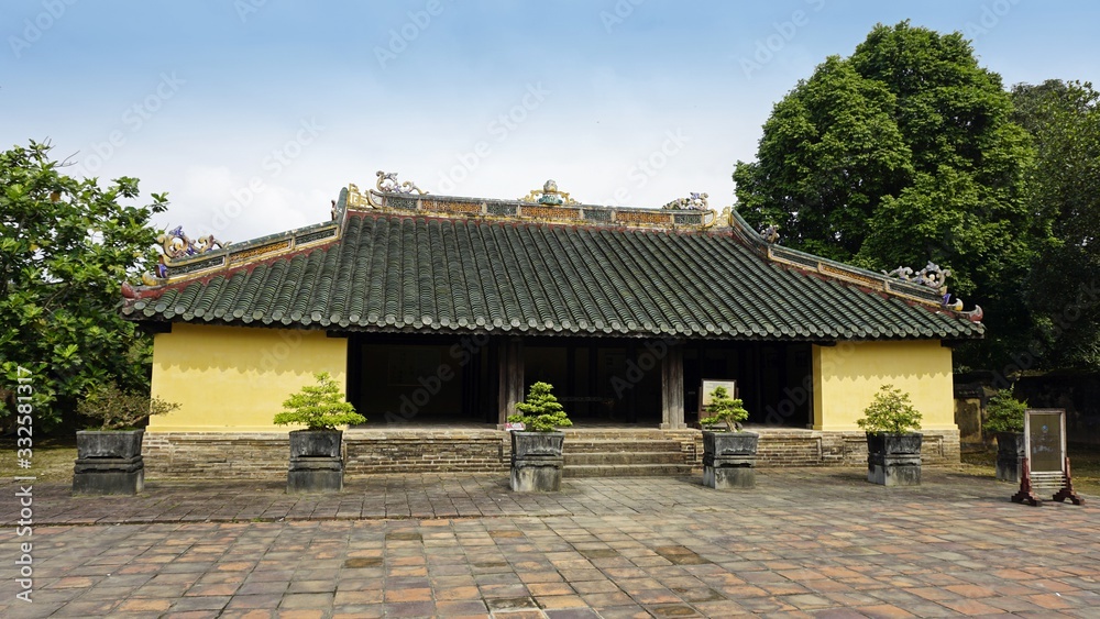 ancient temple village in hue