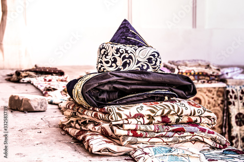Obraz na płótnie uzbek style w salonie