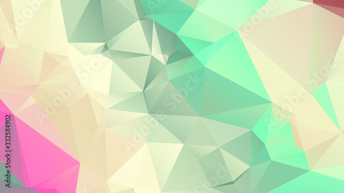 Abstract Color Polygon Background Design  Abstract Geometric Origami Style With Gradient