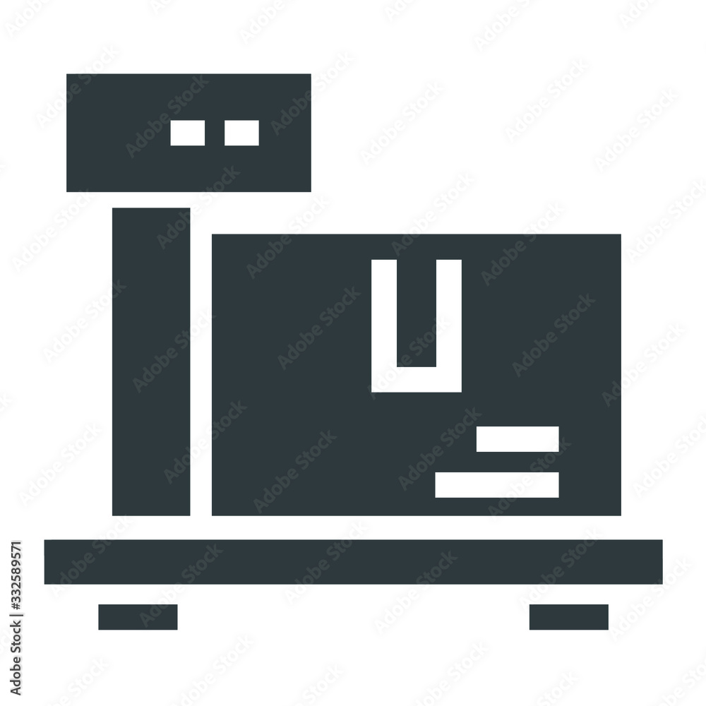 cargo weight black on white background cargo weight black on white background